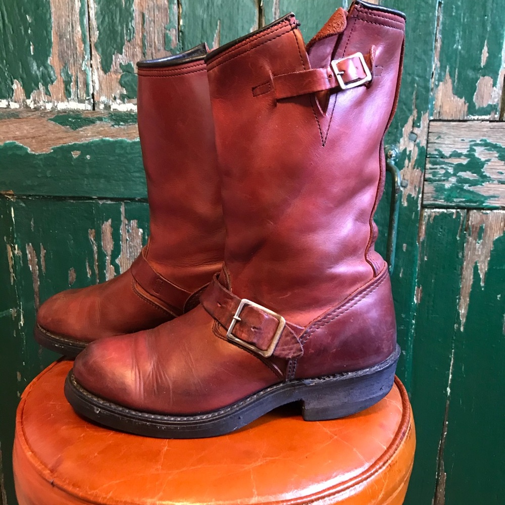 Rancherita Engineer boots, size 5, USA made.